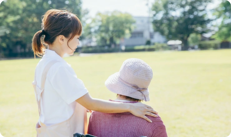 ゆったりとした運動でクールダウンをします。